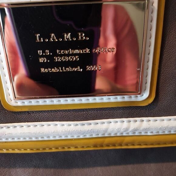 ❣️SALE❣️LAMB by Gwen Stefani Satchel/Crossbody Leather Bag. - Picture 3 of 8